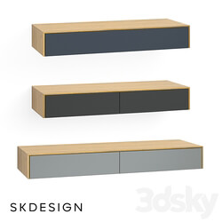 Hanging cabinet Dante Sideboard Chest of drawer 3D Models 3DSKY 