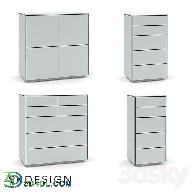 Dante chest of drawers Sideboard Chest of drawer 3D Models 3DSKY