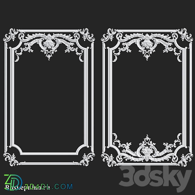 OLIVIA frame set by RosLepnina 3D Models 3DSKY