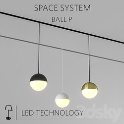 Space Ball P Pendant light 3D Models 3DSKY 
