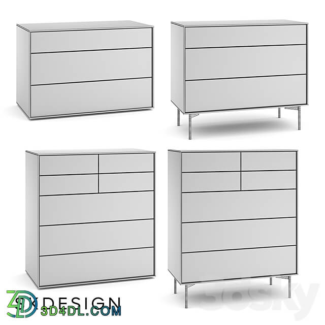 Chest of drawers Borge Sideboard Chest of drawer 3D Models 3DSKY