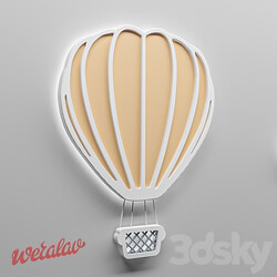 Lamp Balloon Weralav OM Miscellaneous 3D Models 