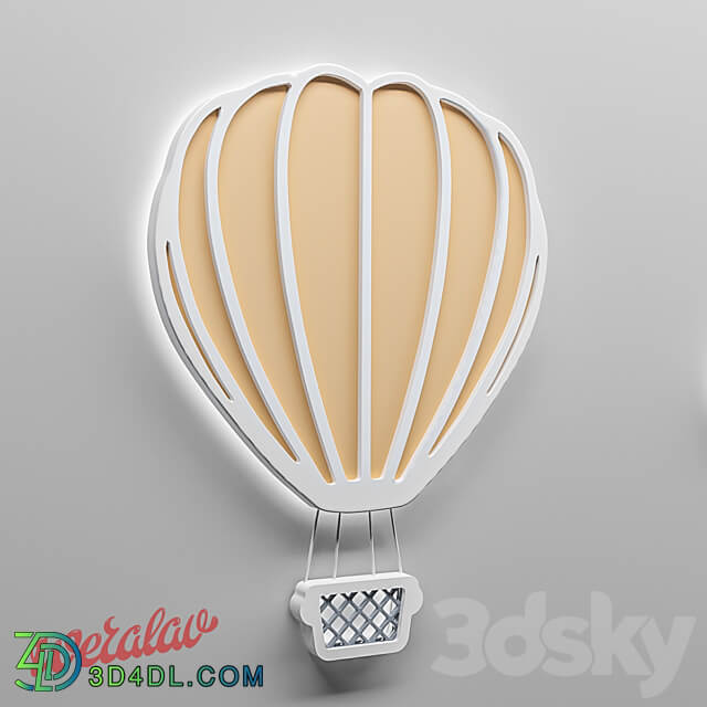 Lamp Balloon Weralav OM Miscellaneous 3D Models