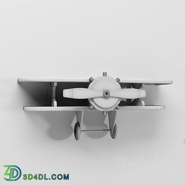 Backlit shelf Biplane Weralav OM Miscellaneous 3D Models