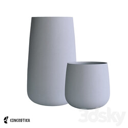 CONCRETIKA CONE Classic OM collection 3D Models 3DSKY 