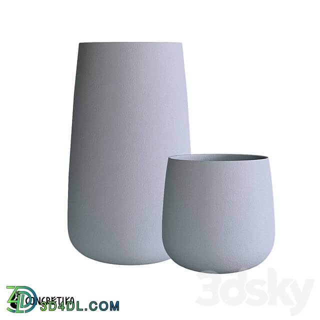 CONCRETIKA CONE Classic OM collection 3D Models 3DSKY