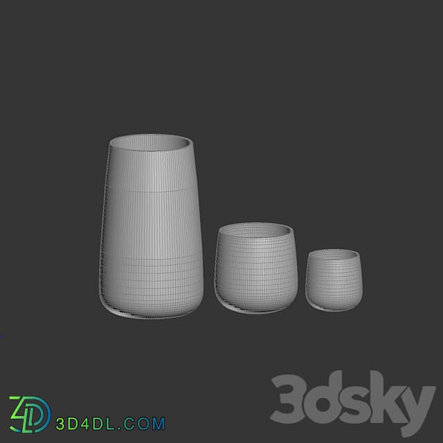 CONCRETIKA CONE Classic OM collection 3D Models 3DSKY