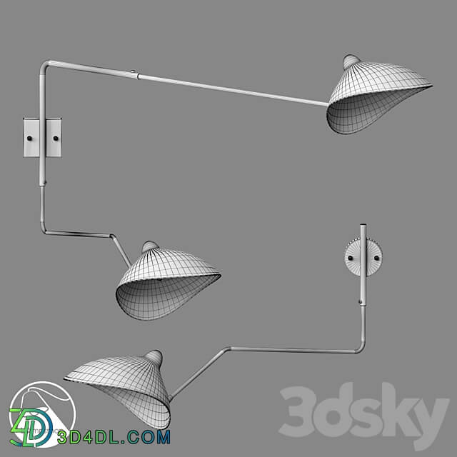 LampsShop.ru B4080 Sconce Spider 3D Models 3DSKY