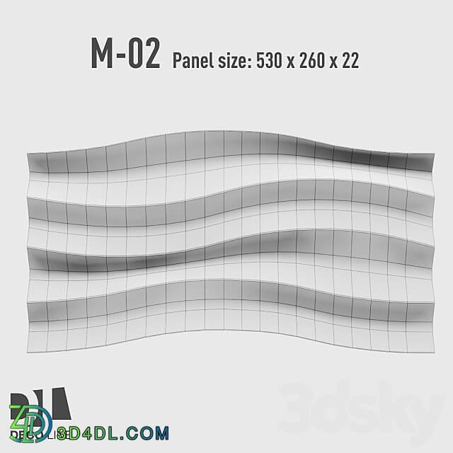 M 02 3D Models 3DSKY