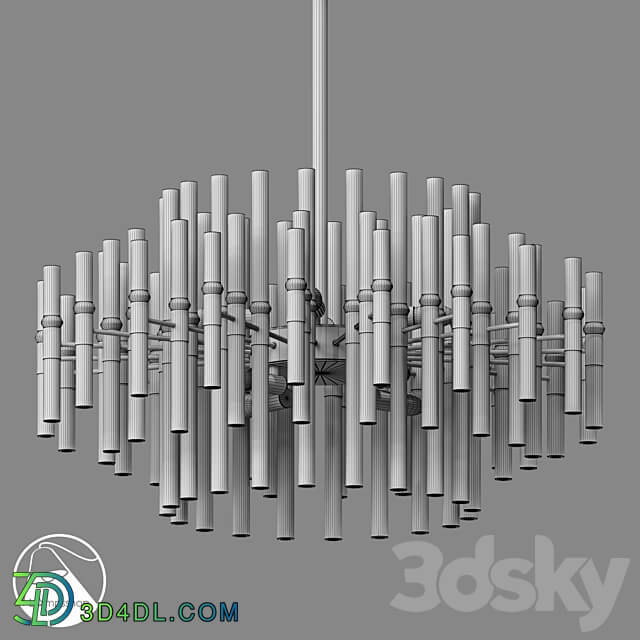 LampsShop.ru L1137 Chandelier Crystalline D Pendant light 3D Models 3DSKY