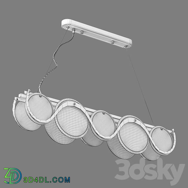 OM Hanging chandelier Smart home Bogates 354 4 and 353 4 Galicia Pendant light 3D Models 3DSKY