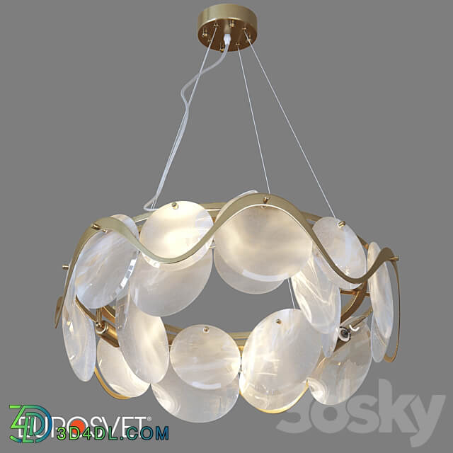 OM Hanging chandelier Smart home Bogates 353 6 and 354 6 Galicia Pendant light 3D Models 3DSKY