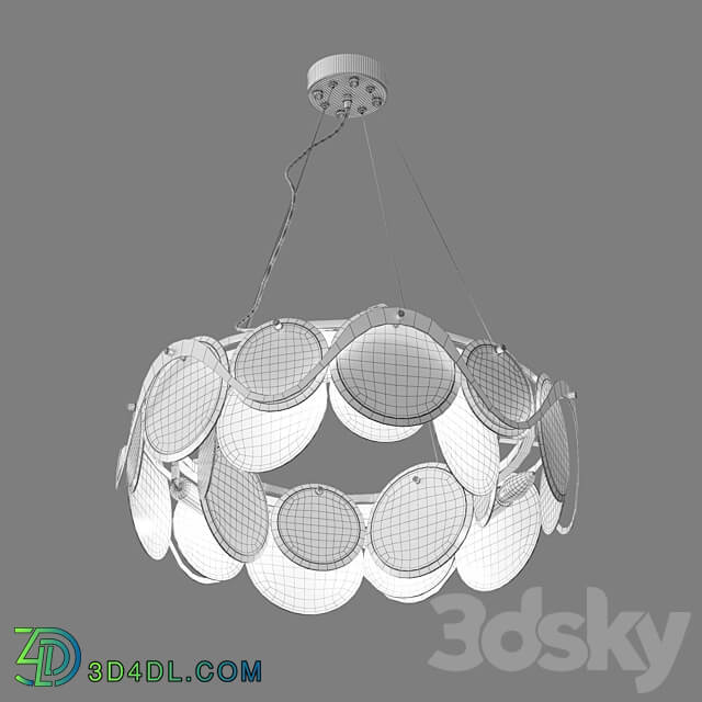 OM Hanging chandelier Smart home Bogates 353 6 and 354 6 Galicia Pendant light 3D Models 3DSKY