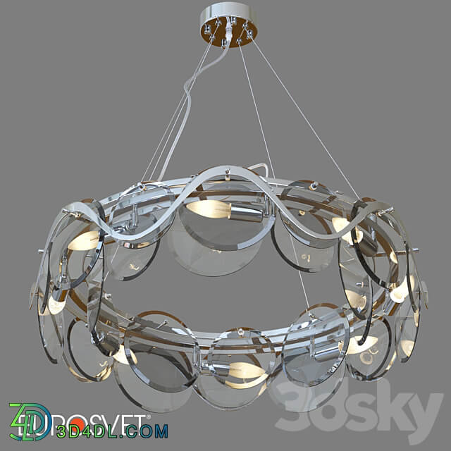 OM Hanging chandelier Smart home Bogates 353 8 and 354 8 Galicia Pendant light 3D Models 3DSKY