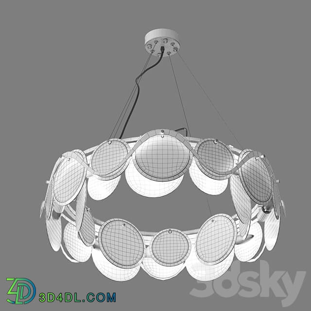 OM Hanging chandelier Smart home Bogates 353 8 and 354 8 Galicia Pendant light 3D Models 3DSKY