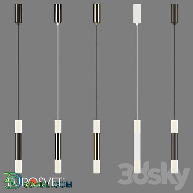 OM Pendant lamp Eurosvet 50210 1 LED Axel Pendant light 3D Models 3DSKY