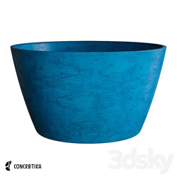 CONCRETIKA pots collection BOWL color OM 3D Models 3DSKY 