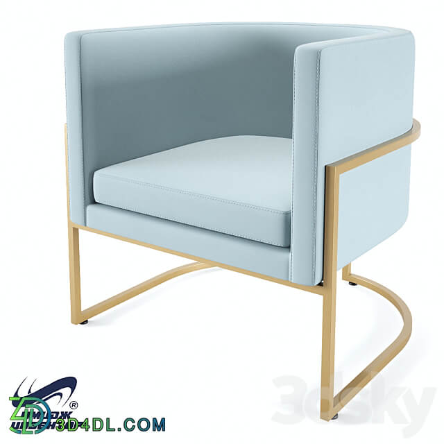 OM Armchair Megan 3D Models 3DSKY