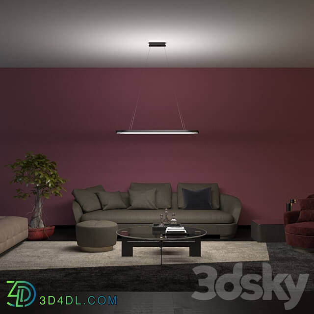 Pendant lamp RdLamp from GLODE Pendant light 3D Models 3DSKY