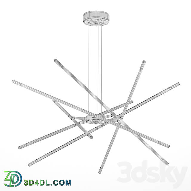 ODEON LIGHT 4323 84L FUERTE Pendant light 3D Models 3DSKY