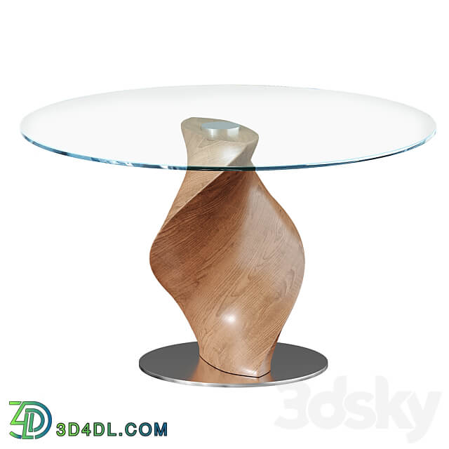 Niagara Glass table 3D Models 3DSKY