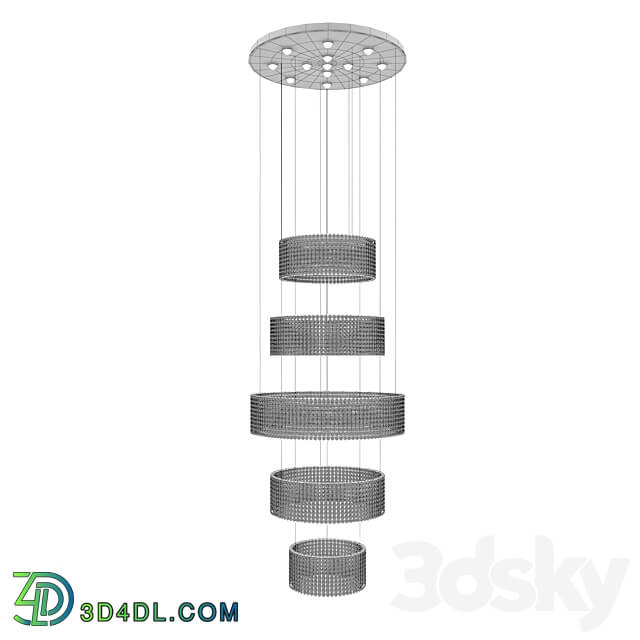 Newport 8446S chrome Pendant light 3D Models 3DSKY