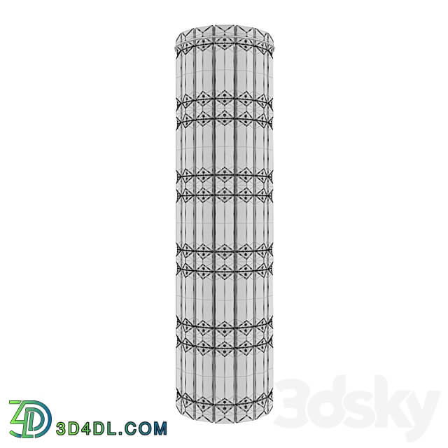 Newport 8456A chrome 3D Models 3DSKY