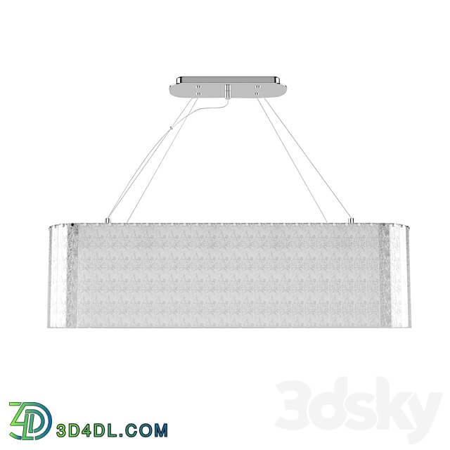 Newport 10820 90 oval nickel Pendant light 3D Models 3DSKY