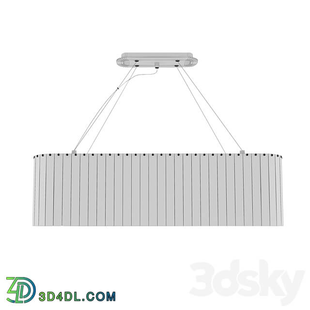 Newport 10820 90 oval nickel Pendant light 3D Models 3DSKY