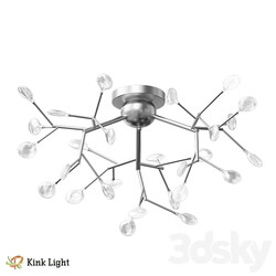 Lamp Vetta chrome transparent shades 07521 27.02 21 OM Ceiling lamp 3D Models 3DSKY 