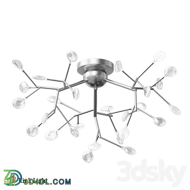 Lamp Vetta chrome transparent shades 07521 27.02 21 OM Ceiling lamp 3D Models 3DSKY