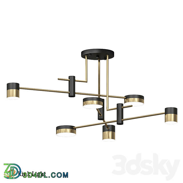 Chandelier Milli 07653 6 OM Pendant light 3D Models 3DSKY