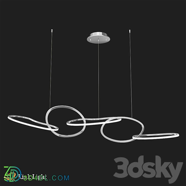 Hay hanger chrome 07609 5A 02 OM Pendant light 3D Models 3DSKY