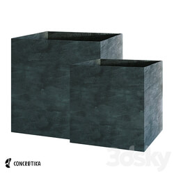 Concretika Collection Cube midnight Om 3D Models 3DSKY 