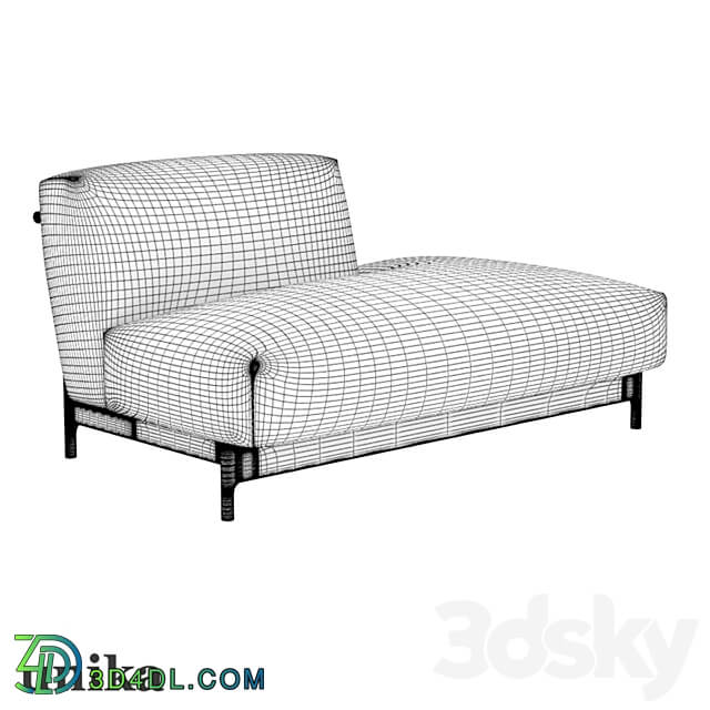 Chaise longue Hans 3D Models 3DSKY