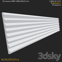 OMNI 3D panel by RosLepnina 3D Models 3DSKY 