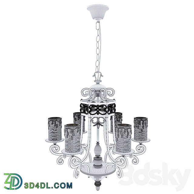 382011606 Chandelier CHIARO Ivanhoe Pendant light 3D Models 3DSKY