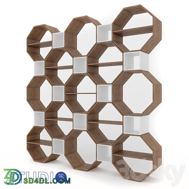 OM Shelving Dialma Brown DB006653 from STUDIO36SHOP.RU 3D Models 3DSKY