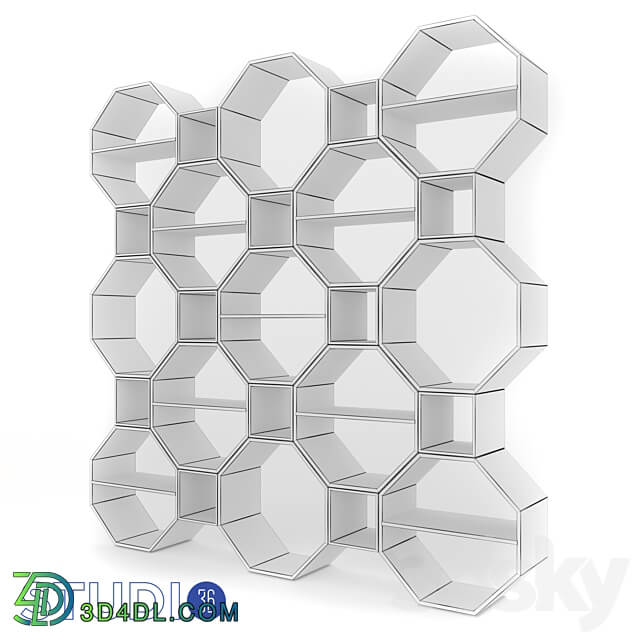 OM Shelving Dialma Brown DB006653 from STUDIO36SHOP.RU 3D Models 3DSKY