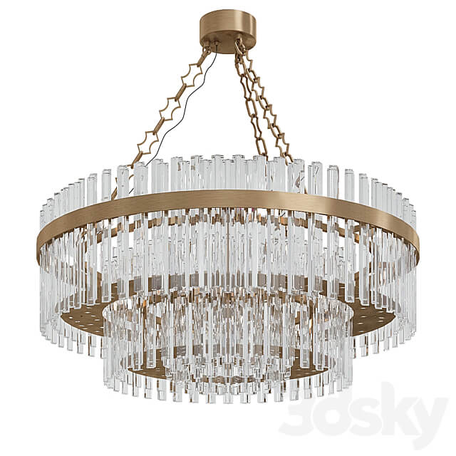 Pendant chandelier Patrizia Volpato Riflessi 7200 S100 Pendant light 3D Models 3DSKY