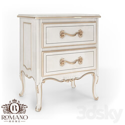  ОМ Bedside table number 10 Nika Romano Home Sideboard Chest of drawer 3D Models 3DSKY 