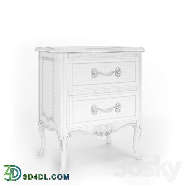  ОМ Bedside table number 10 Nika Romano Home Sideboard Chest of drawer 3D Models 3DSKY