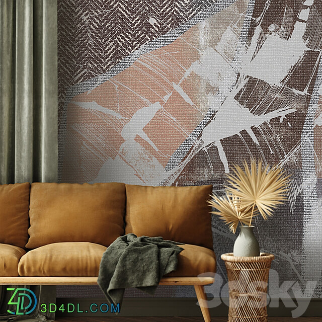 Designer wallpaper LOWE pack 4 3D Models 3DSKY