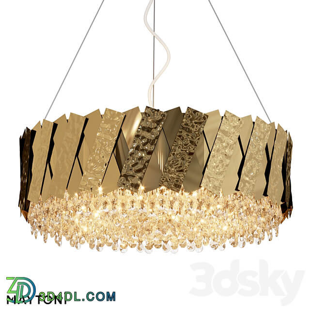 Pendant lamp MOD017PL 05BS OM Pendant light 3D Models 3DSKY