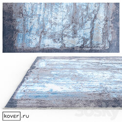 Carpet WEST HOLLYWOOD BOR1 GRAY BLUE Art de Vivre Kover.ru 3D Models 3DSKY 