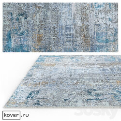 Carpet WEST HOLLYWOOD GPRD1 SILVER BLUE Art de Vivre Kover.ru 3D Models 3DSKY 