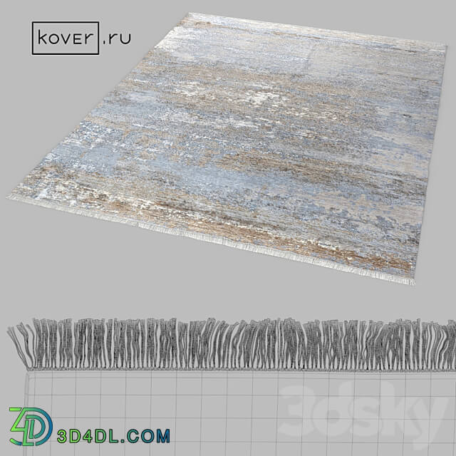 Carpet WEST HOLLYWOOD PJ2103 GRAY GOLD Art de Vivre Kover.ru 3D Models 3DSKY