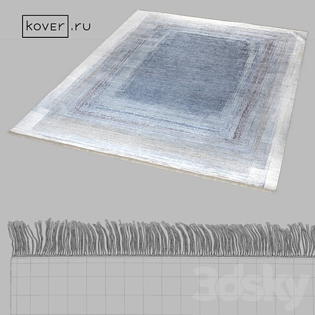 Carpet WEST HOLLYWOOD PJ2961 SILVER Art de Vivre Kover.ru 3D Models 3DSKY
