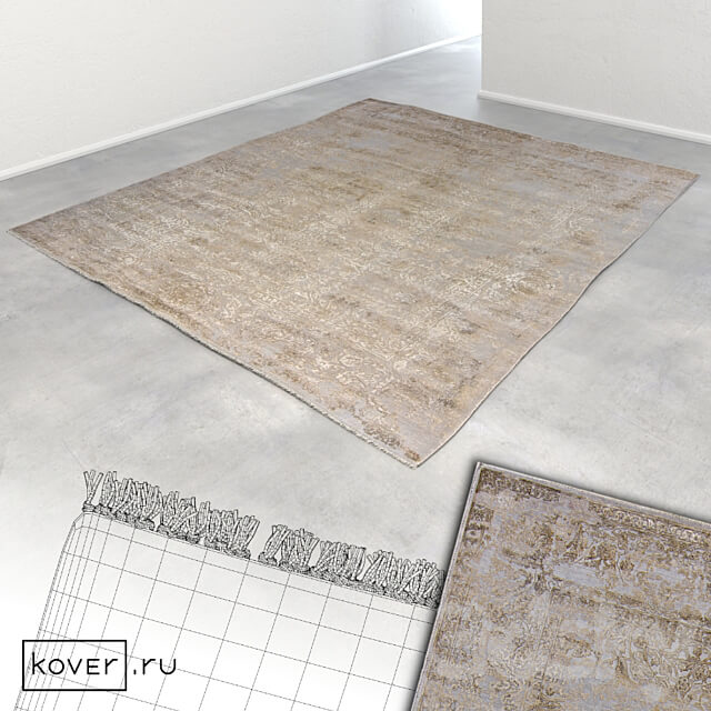 Carpet BURANO MB304 LGRY SIL Art de Vivre Kover.ru 3D Models 3DSKY