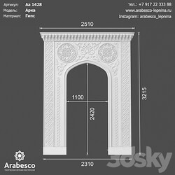 Arch Aa 1428 OM 3D Models 3DSKY 